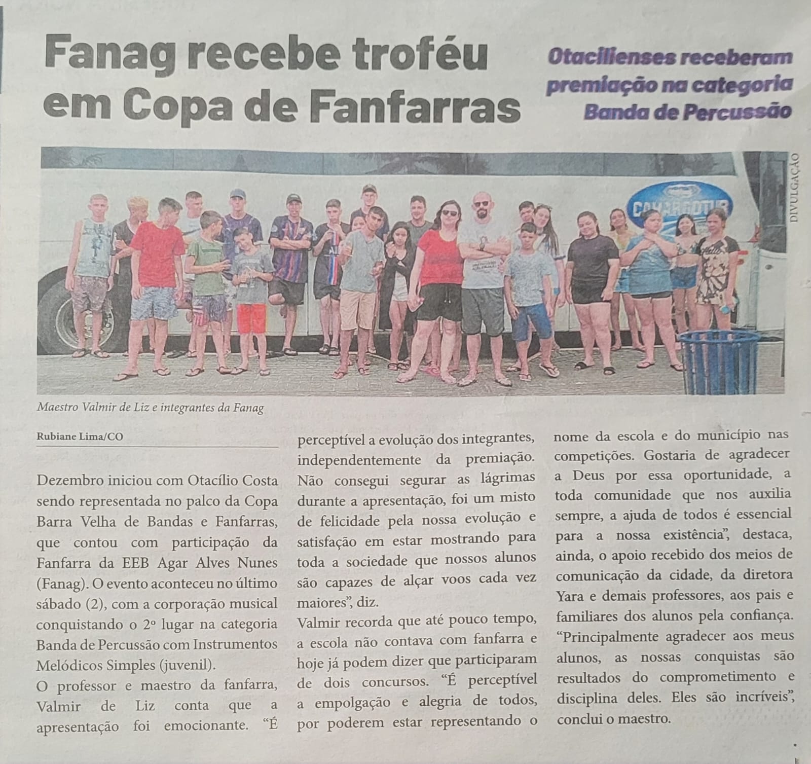 Reportagem Copa Barra Velha